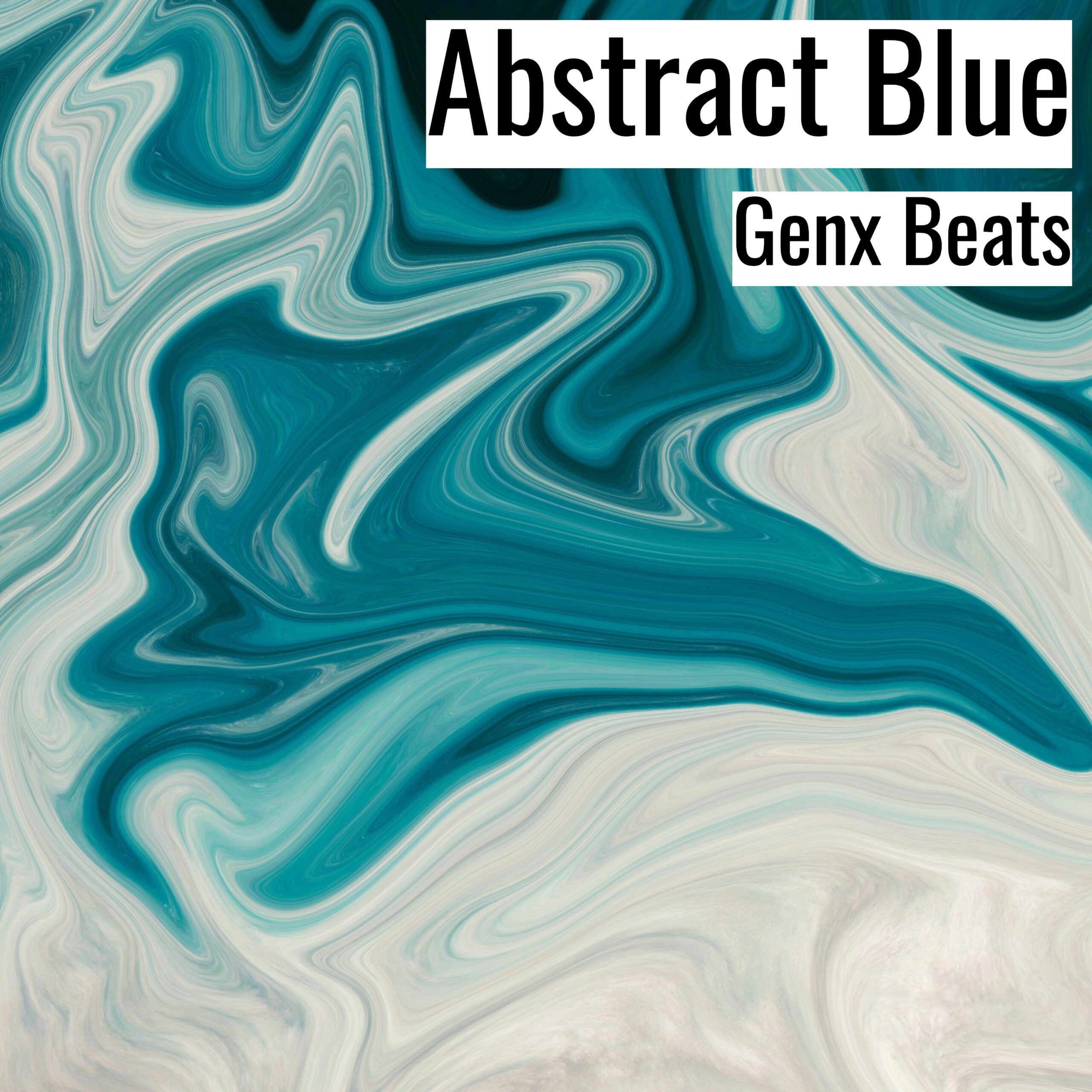 Abstract Blue scaled
