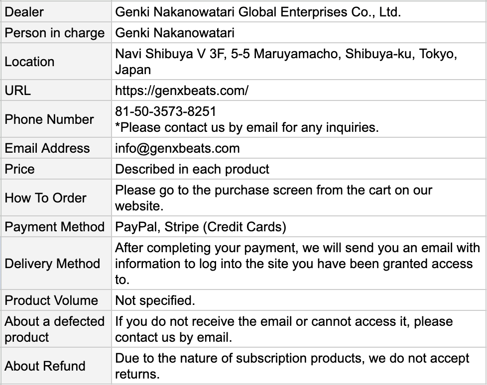 genxbeats commercial transactions law